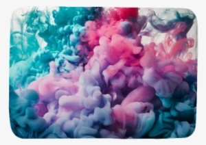 Purple And Blue Paint Splashes