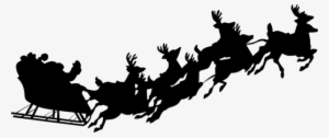 Reindeers Silhouette Png File
