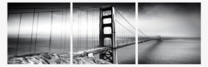 Golden Gate Black And White Triptych - Victor Model 1230-3 12-digit Print Display Calculator