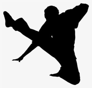Martial Arts Silhouette Png