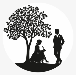 As Pictured In This Delicate Portrait, We Can Imagine - Arbol De Amor Png