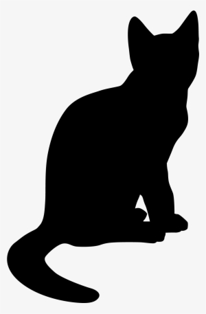 Free Download Black Cat Drawing Clipart Cat Clip Art - Cat Drawing Black And White