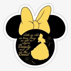 Minnie Silhouette Png Mickey And Minnie Mouse Silhouette - Diy Belle Shirt