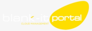 Blank-it Cloud Portal Logo Rev - Graphic Design