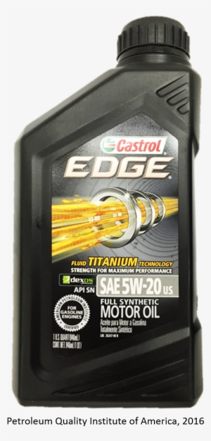 Bottle Icon - Castrol Edge 0w-20 Full Synthetic Motor Oil, 1 Qt,