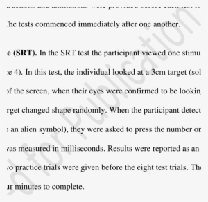 Srt Test Sequence - Sequence