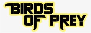 Birds Of Prey Vol3 Logo - Bird Of Prey Film