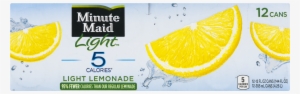 Minute Maid Light Lemonade 12 Pack