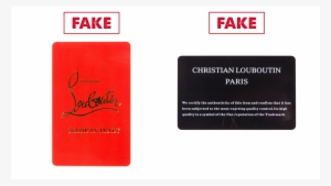 Christian Louboutin Logo Png Download - Christian Louboutin Certificate Of Authenticity