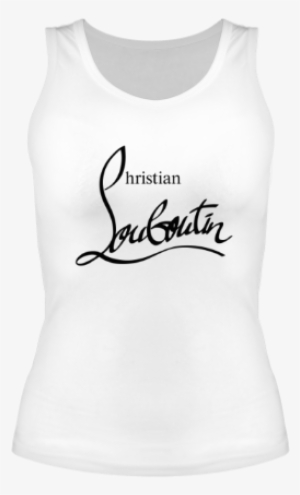 Женская Майка Борцовка Christian Louboutin Logo - Louboutin Vs Yves Saint Laurent