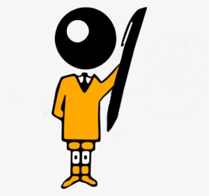 After - Empowered - Yellow And Black Man Logo