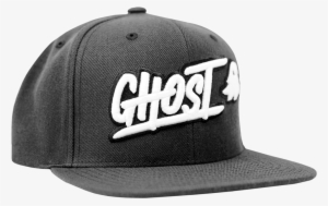 Ghost Logo Black Snapback - Size - Neutral - 30 Servings - Ghost - Creatine