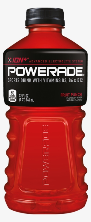 Powerade Ion4 Nutrition Information Nutrition Ftempo - Powerade Fruit Punch 32 Oz