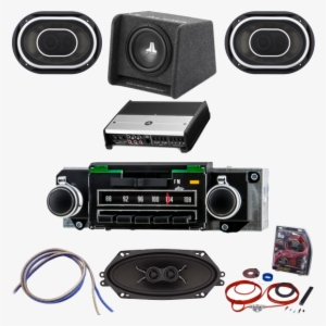 1970 Chevelle/camaro/nova Radio With Bluetooth Jl Audio - Audio System For Classic Cars