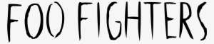 Foo Fighters Logo Png Transparent - Transparent Foo Fighters Logo