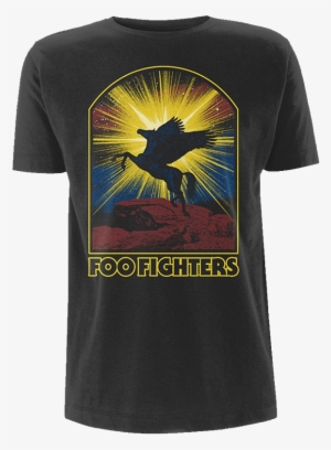 Foo Fighters - Winged Horse - Foo Fighters - Horse (donna Tg. S)