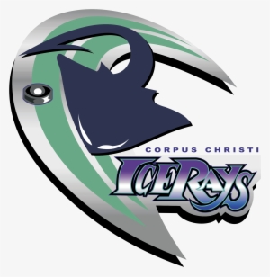 Corpus Christi Ice Rays Logo Png Transparent - Corpus Christi Icerays Logo