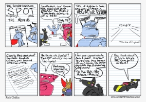 Round Table Discussion At A Square Table - Round Table