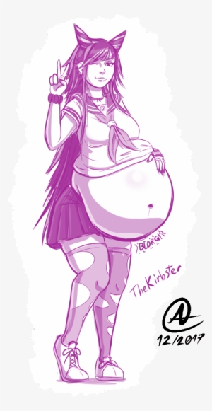Ibuki's Ibelly [request] - Illustration