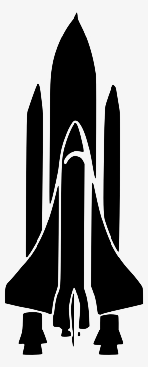 Space Shuttle Nasa Rocket - Space Shuttle Silhouette Transparent