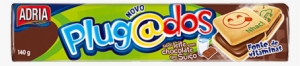 Adria Plugados Quadrado Chocolates Rec - Biscoito Recheado Adria Plugados