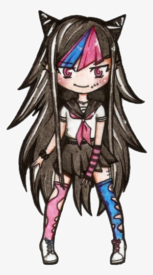 Super Danganronpa 2 ~ Chibi Ibuki Mioda By Mittsune - Danganronpa Ibuki Mioda Chibi