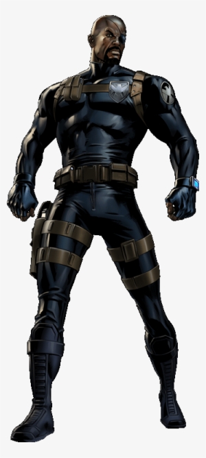 Nick Fury Portrait Art - Marvel Alliance Nick Fury