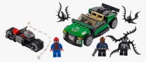 Sammy Jackson As Nick Fury On This 16th Day Of The - Lego Spider Cycle Chase