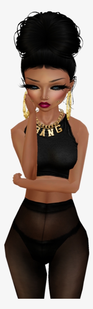 Google Search Sexy Black Art, Black Women Art, Outfit - Avatar Imvu Negra Png