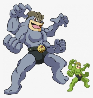 Como Evolucionar Machoke/machamp - Machamp Png
