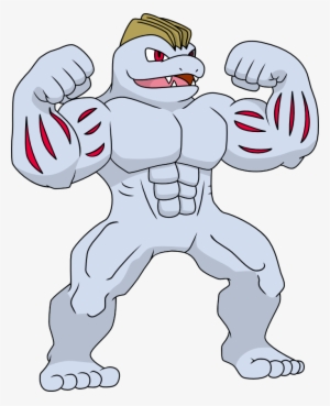 Machoke Base - Pokemon Vector Machoke