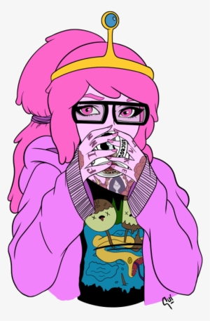 “princess Bubblegum / Earl Lemongrab ” - Adventure Time Lemongrab