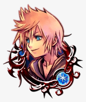 Prime - Illustrated Roxas - Khux Stained Glass 4