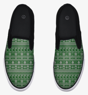 Christmas Pattern Slip-on Shoe - Handup Gloves Small Winter Sweater