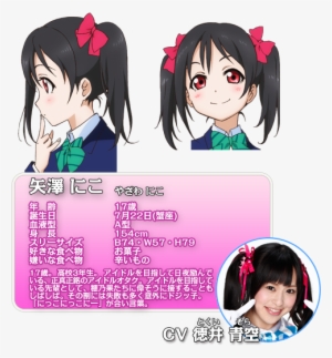 Yazawa Nico Character Profile - Nico Yazawa Character Design