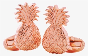 Elyx Boutique Copper Pineapple Cufflinks Cutout Min - Absolut Elyx Vodka 70cl