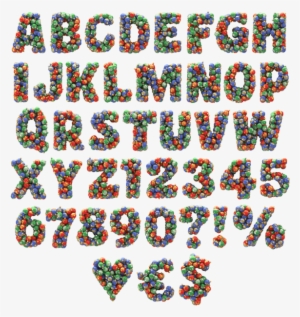 Christmas Balls Font - Font