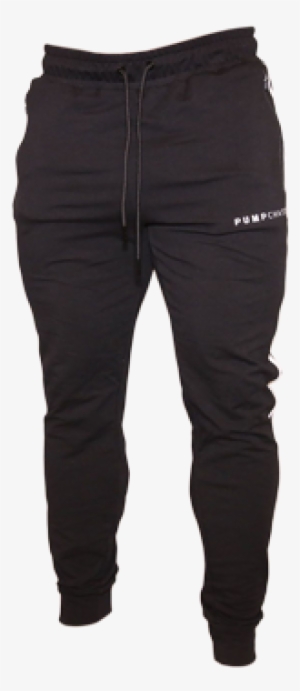 Men's Track Style Joggers - Black Pants Mens Athletic