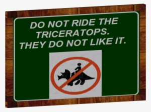 Dino Warning Signs 09 - Oferta De La Semana