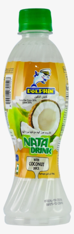 Nata De Coco With Coconut Drink - Dolphin Drink With Grape Juice 350 Ml