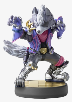 His Design Is Based On Star Fox Zero And Each Of His - Wolf Amiibo Smash Bros
