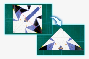 Fold The Sheet In Half, As Shown In The Image - Star Fox Raumschiff Papier