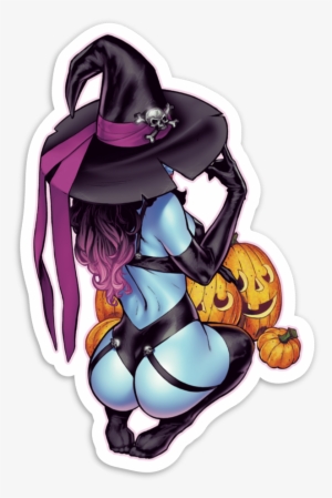 Blue Witch - Sticker 4 - 7'' - Witchcraft