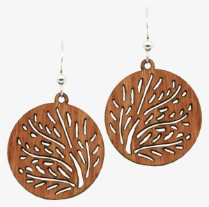 Brush Circle - Earrings