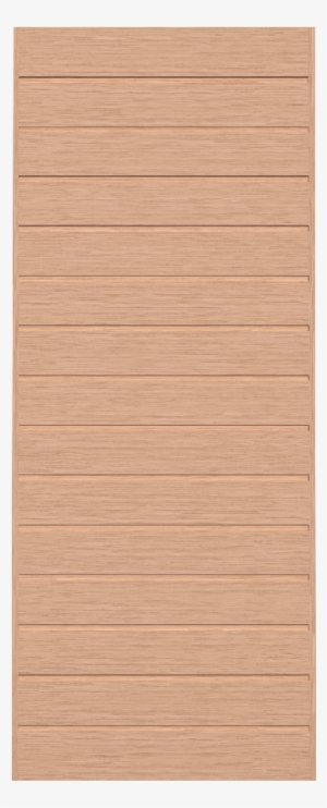 Ttc 001 Horizontal Shiplap Timber Door - Plank