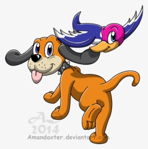 Duck Hunt Dog By Amandaxter On Deviantart - Dog