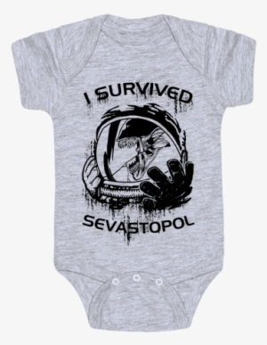I Survived Sevastopol Baby Onesy - Viking Baby Onesie