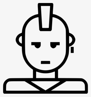 Png File - Punk People Icon