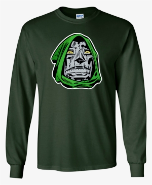 Dr Doom G240 Gildan Ls Ultra Cotton T - President Trump Bowling Green Massacre