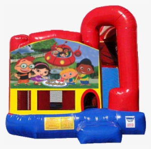 Little Einsteins 4n1 Combo - Backyard Combo Bounce House